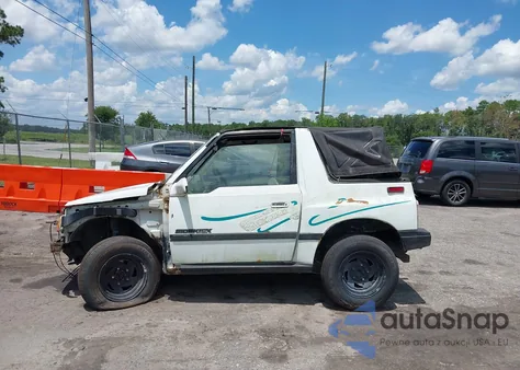 1989 Suzuki Sidekick Jx/Jlx из США, поврежденный, VIN JS4TA01C4K4121335